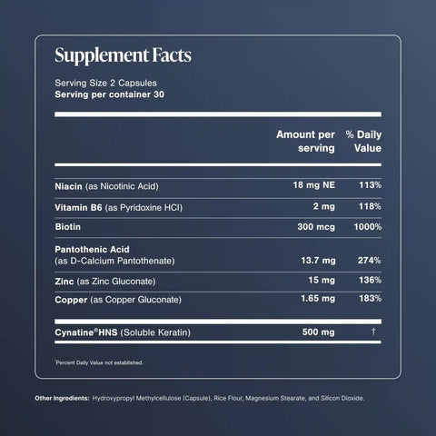 Shed Control Hair Supplement